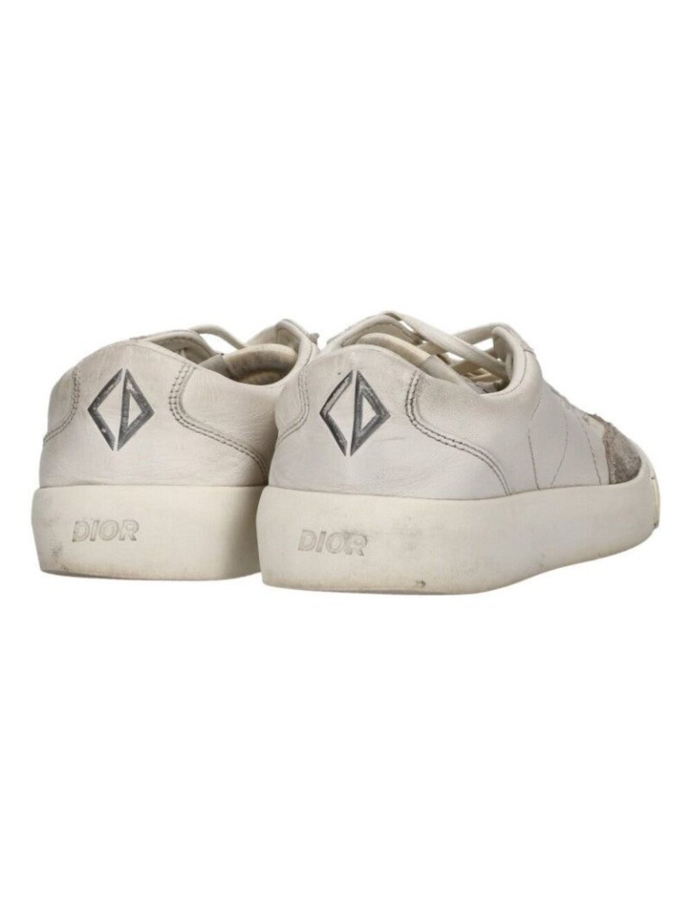 Dior Low Cut Leather Sneakers - Picture 2 of 5